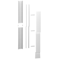 Schneider Electric - Resi9 - kit goulotte 13M - 2 parties - corps - capot - cloisons - capot ERDF